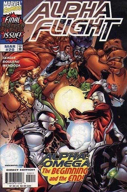 Cover of Alpha Flight (Vol 2) #20. One of 250,000 Vintage American Comics on sale from Krypton!