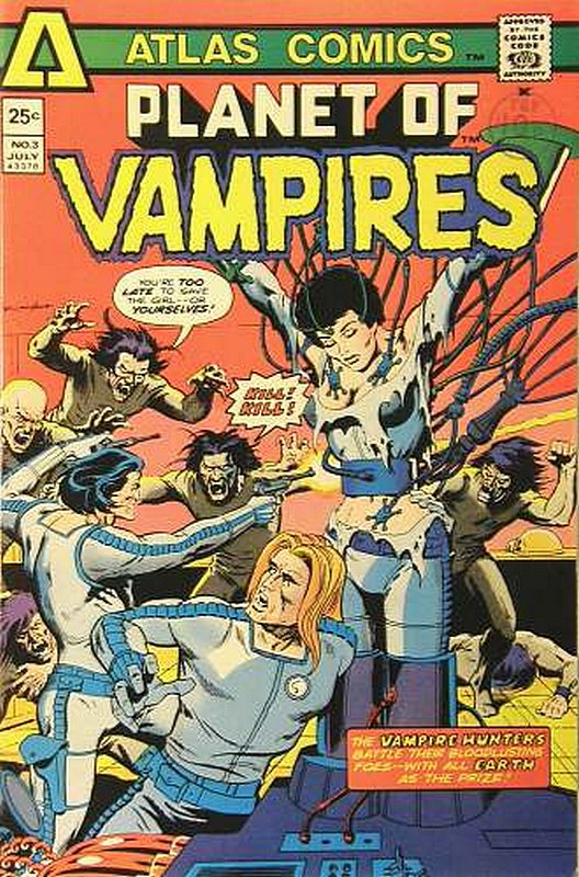 Cover of Planet of Vampires (Vol 1) #3. One of 250,000 Vintage American Comics on sale from Krypton!