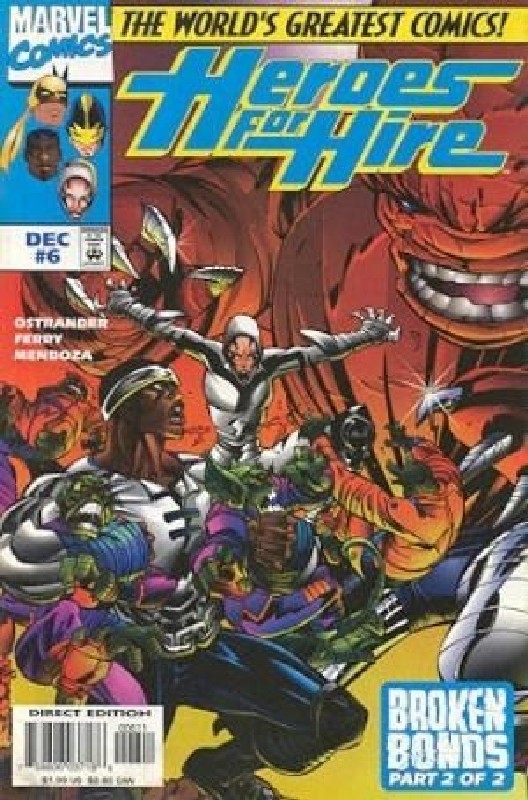 Cover of Heroes for Hire (Vol 1) #6. One of 250,000 Vintage American Comics on sale from Krypton!