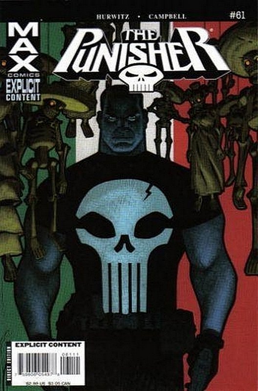 Cover of Punisher Max (Vol 1) #61. One of 250,000 Vintage American Comics on sale from Krypton!