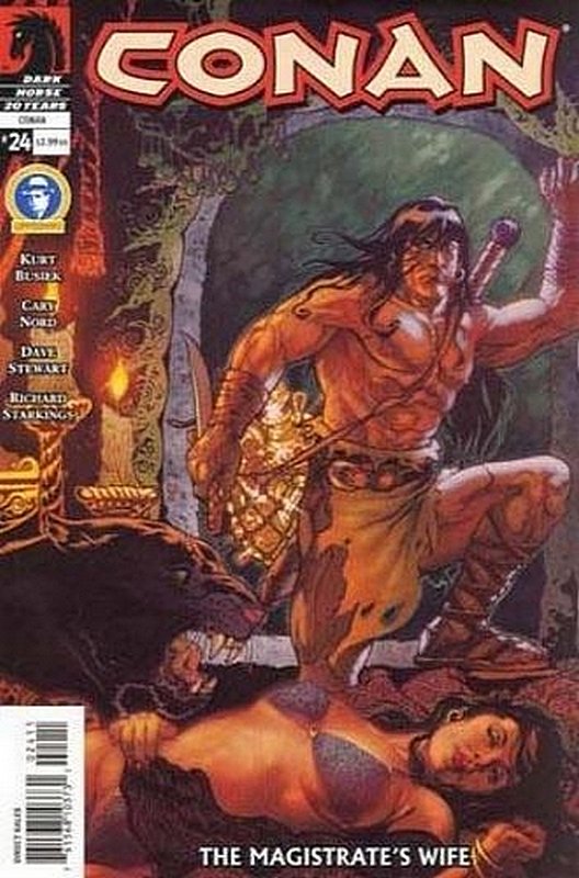 Cover of Conan (Dark Horse) (Vol 1) #24. One of 250,000 Vintage American Comics on sale from Krypton!