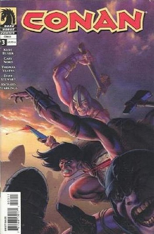Cover of Conan (Dark Horse) (Vol 1) #3. One of 250,000 Vintage American Comics on sale from Krypton!