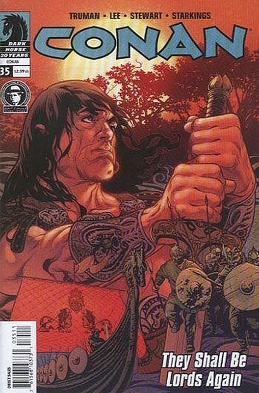 Cover of Conan (Dark Horse) (Vol 1) #35. One of 250,000 Vintage American Comics on sale from Krypton!