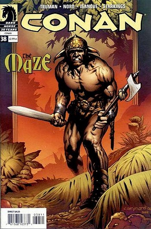 Cover of Conan (Dark Horse) (Vol 1) #38. One of 250,000 Vintage American Comics on sale from Krypton!