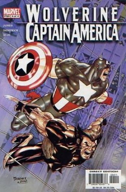 Cover of Wolverine/Captain America (2004 Ltd) #4. One of 250,000 Vintage American Comics on sale from Krypton!