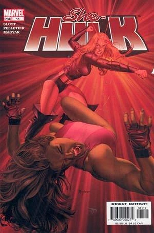Cover of She-Hulk (Vol 3) #11. One of 250,000 Vintage American Comics on sale from Krypton!