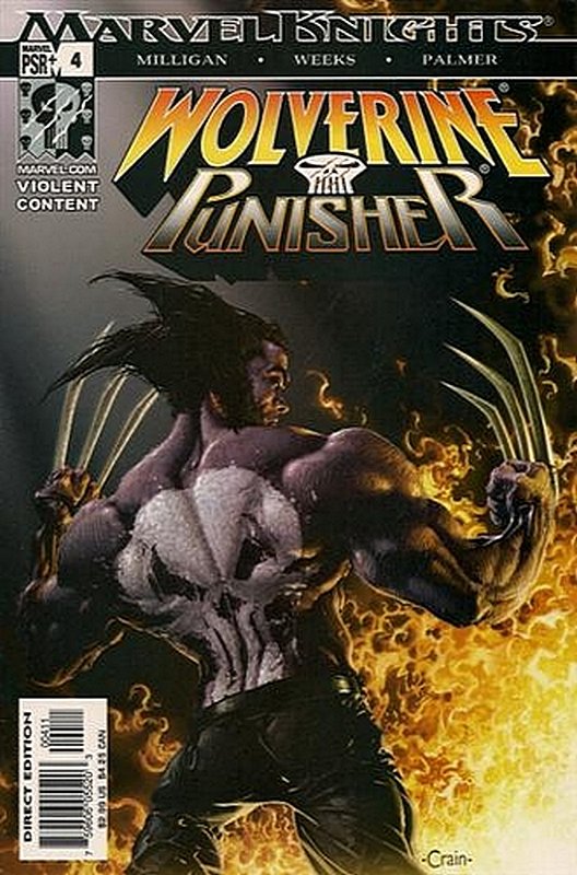 Cover of Wolverine & Punisher (2004 Ltd) #4. One of 250,000 Vintage American Comics on sale from Krypton!