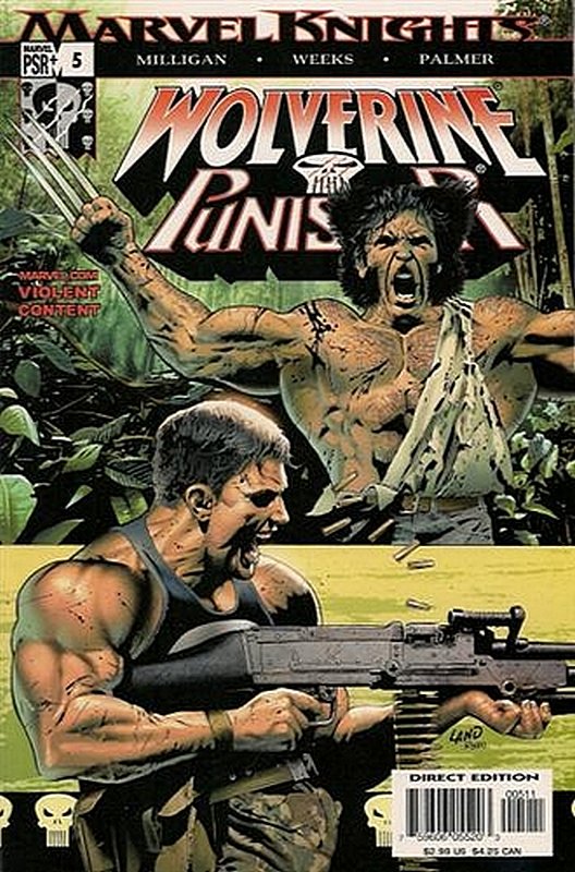 Cover of Wolverine & Punisher (2004 Ltd) #5. One of 250,000 Vintage American Comics on sale from Krypton!