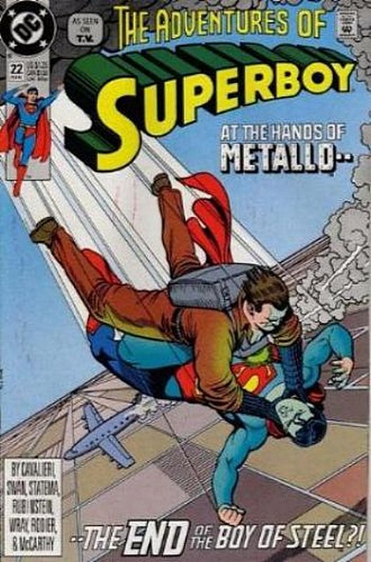 Cover of Superboy (Vol 2) #22. One of 250,000 Vintage American Comics on sale from Krypton!