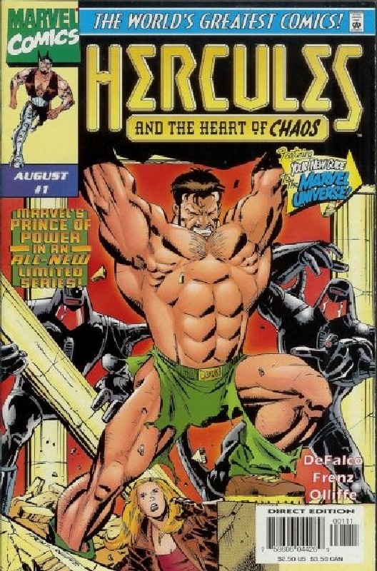 Cover of Hercules: Heart of Chaos (1997 Ltd) #1. One of 250,000 Vintage American Comics on sale from Krypton!