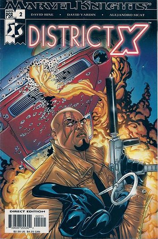 Cover of District X (Vol 1) #2. One of 250,000 Vintage American Comics on sale from Krypton!