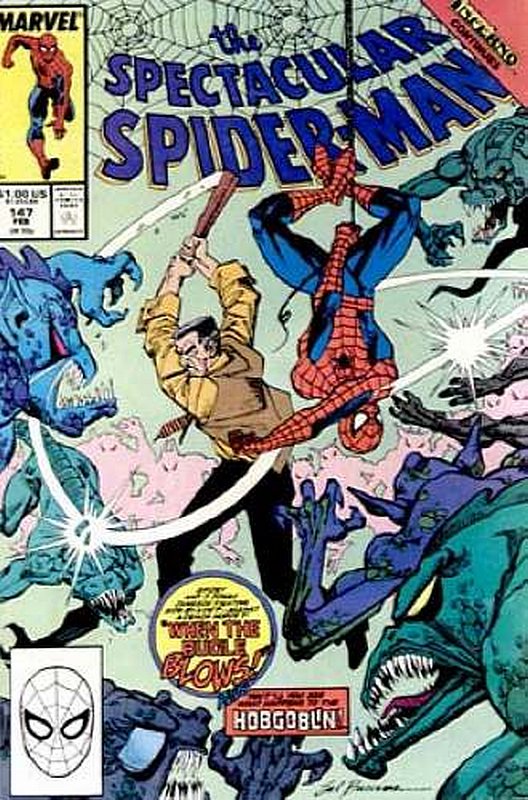 Cover of Spectacular Spider-Man (Vol 1) #147. One of 250,000 Vintage American Comics on sale from Krypton!