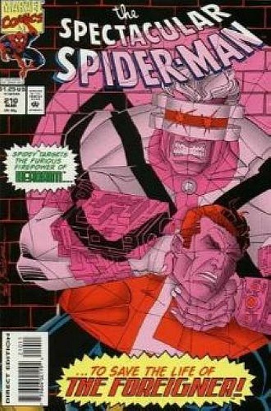 Cover of Spectacular Spider-Man (Vol 1) #210. One of 250,000 Vintage American Comics on sale from Krypton!