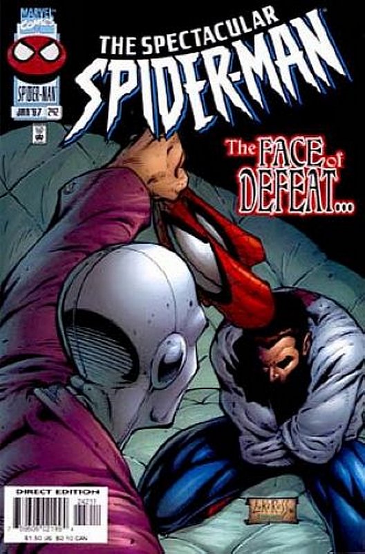 Cover of Spectacular Spider-Man (Vol 1) #242. One of 250,000 Vintage American Comics on sale from Krypton!
