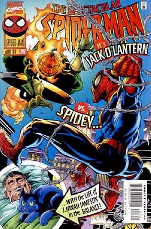 Cover of Spectacular Spider-Man (Vol 1) #247. One of 250,000 Vintage American Comics on sale from Krypton!