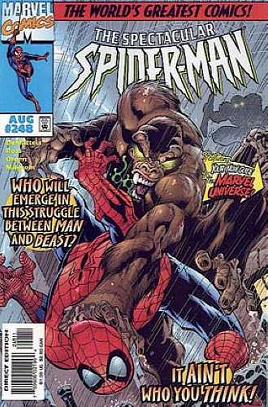 Cover of Spectacular Spider-Man (Vol 1) #248. One of 250,000 Vintage American Comics on sale from Krypton!