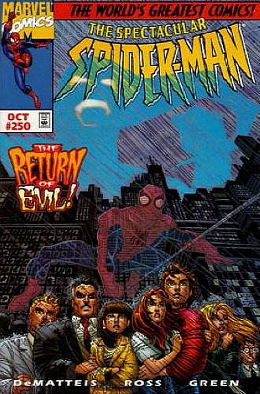 Cover of Spectacular Spider-Man (Vol 1) #250. One of 250,000 Vintage American Comics on sale from Krypton!