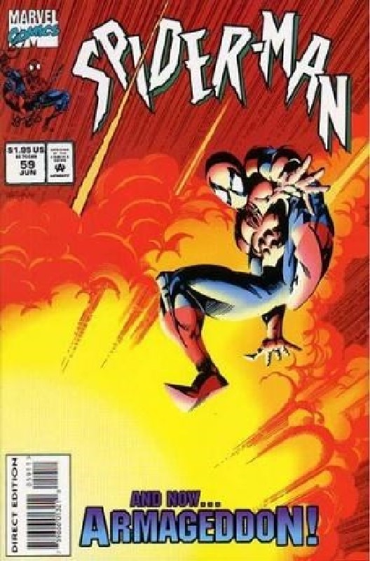 Cover of Spider-Man (Vol 1) #59. One of 250,000 Vintage American Comics on sale from Krypton!