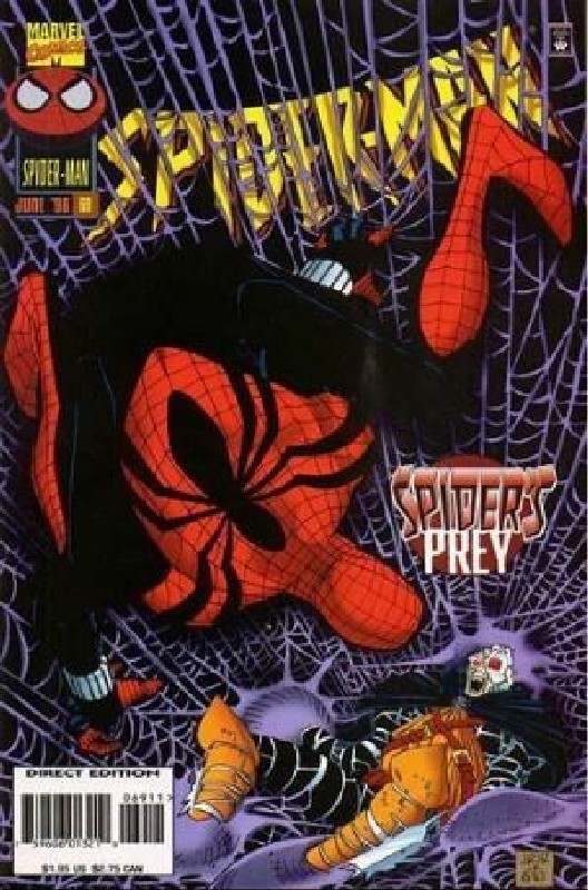 Cover of Spider-Man (Vol 1) #69. One of 250,000 Vintage American Comics on sale from Krypton!