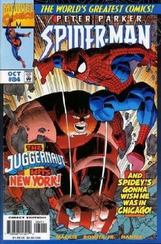 Cover of Spider-Man (Vol 1) #84. One of 250,000 Vintage American Comics on sale from Krypton!