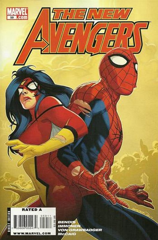 Cover of New Avengers (Vol 1) #59. One of 250,000 Vintage American Comics on sale from Krypton!