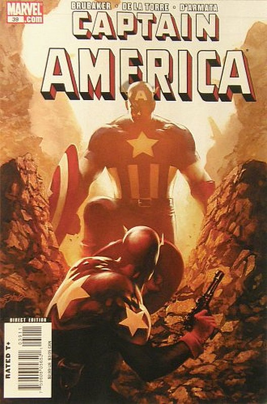 Cover of Captain America (Vol 5) #39. One of 250,000 Vintage American Comics on sale from Krypton!