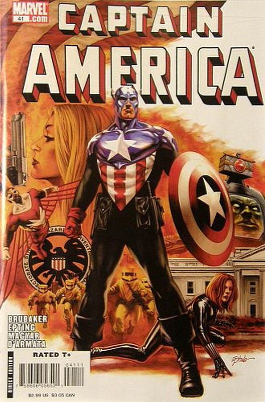 Cover of Captain America (Vol 5) #41. One of 250,000 Vintage American Comics on sale from Krypton!