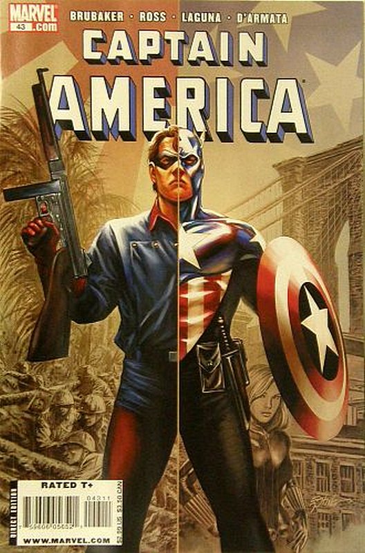 Cover of Captain America (Vol 5) #43. One of 250,000 Vintage American Comics on sale from Krypton!