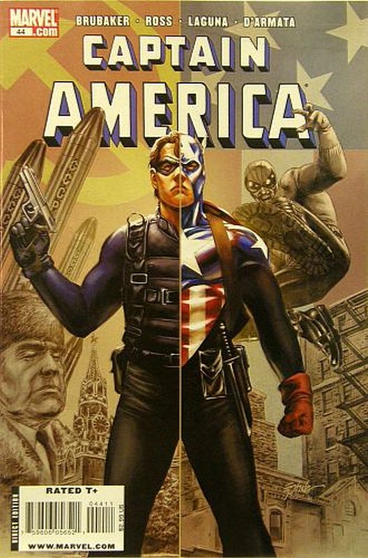 Cover of Captain America (Vol 5) #44. One of 250,000 Vintage American Comics on sale from Krypton!