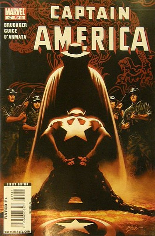 Cover of Captain America (Vol 5) #47. One of 250,000 Vintage American Comics on sale from Krypton!