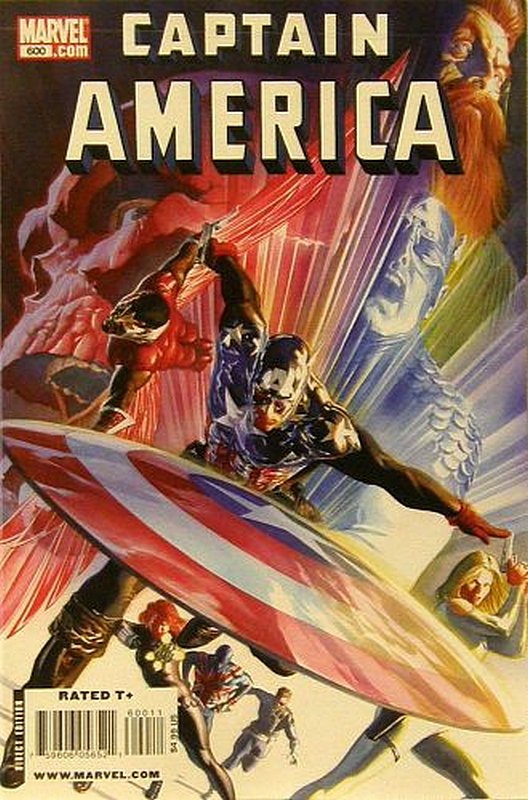 Cover of Captain America (Vol 5) #600. One of 250,000 Vintage American Comics on sale from Krypton!