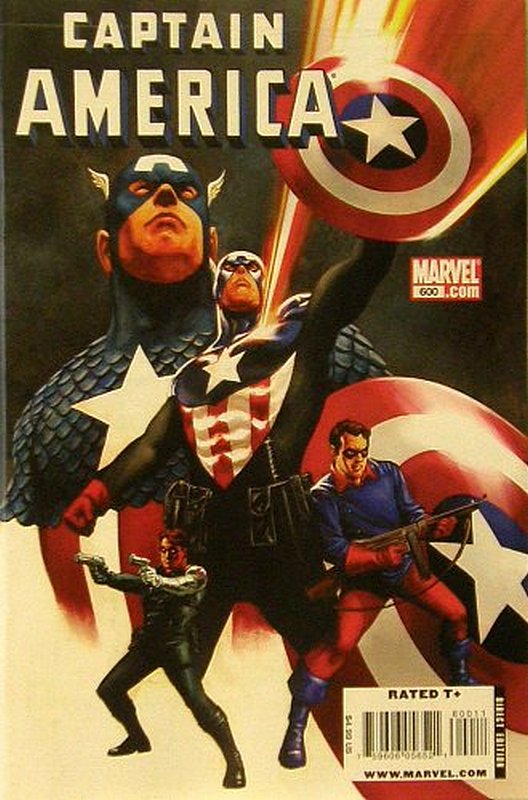 Cover of Captain America (Vol 5) #600. One of 250,000 Vintage American Comics on sale from Krypton!