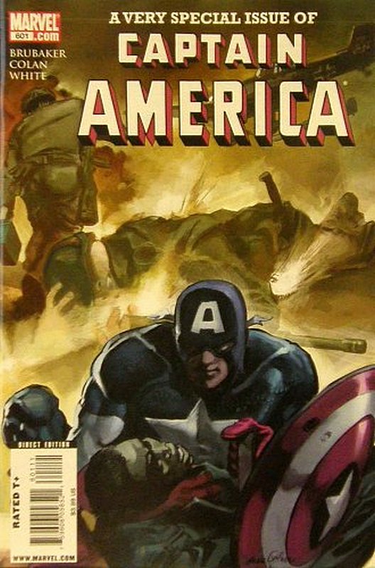 Cover of Captain America (Vol 5) #601. One of 250,000 Vintage American Comics on sale from Krypton!