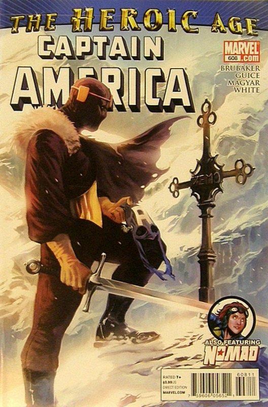 Cover of Captain America (Vol 5) #608. One of 250,000 Vintage American Comics on sale from Krypton!