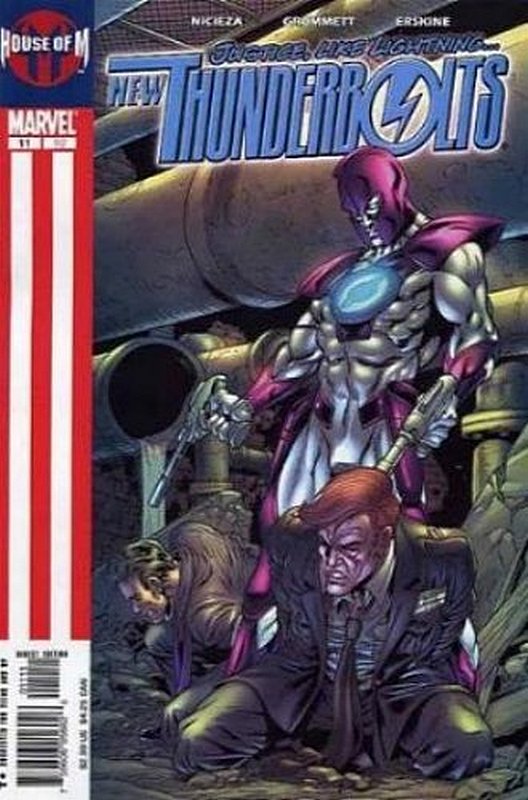 Cover of New Thunderbolts (Vol 1) #11. One of 250,000 Vintage American Comics on sale from Krypton!