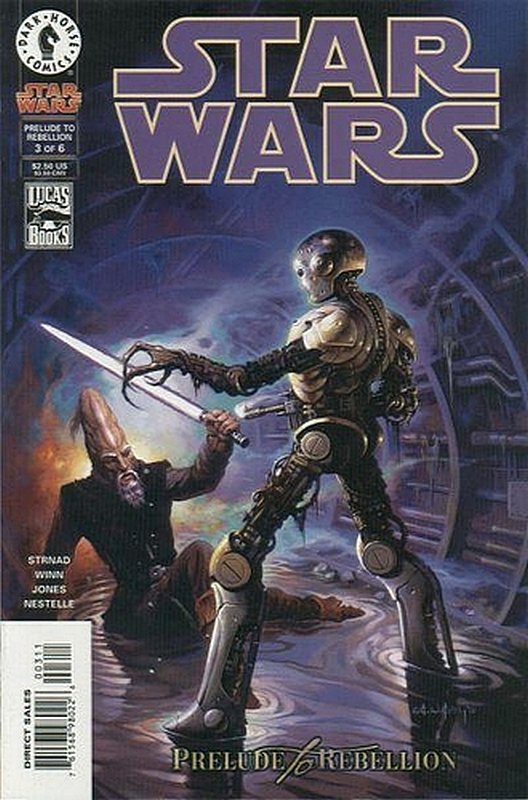 Cover of Star Wars: Prelude to Rebellion (1998 Ltd) #3. One of 250,000 Vintage American Comics on sale from Krypton!