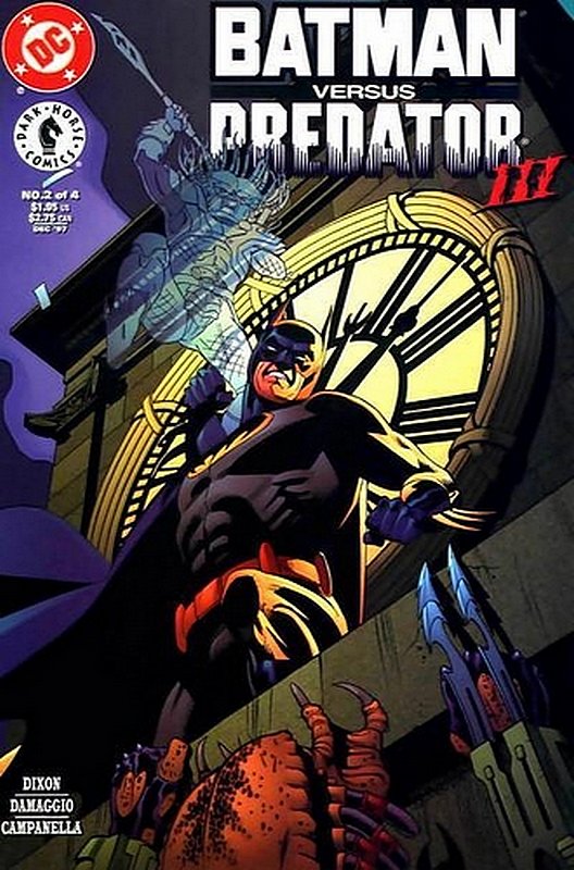 Cover of Batman vs Predator III Bloodties (1997 Ltd) #2. One of 250,000 Vintage American Comics on sale from Krypton!