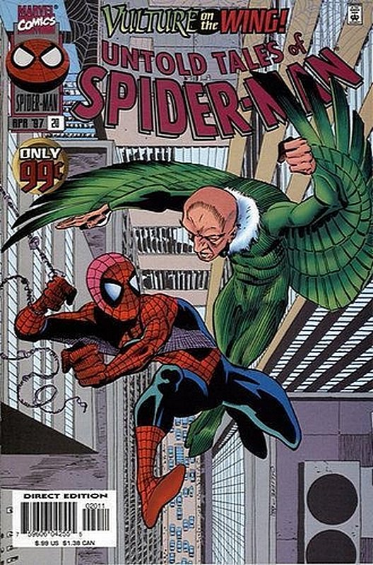 Cover of Untold Tales of Spider-Man (Vol 1) #20. One of 250,000 Vintage American Comics on sale from Krypton!