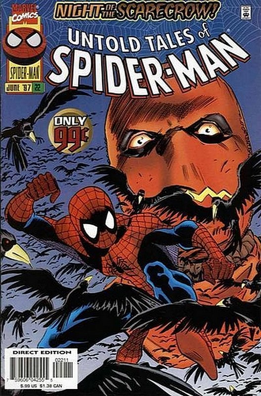 Cover of Untold Tales of Spider-Man (Vol 1) #22. One of 250,000 Vintage American Comics on sale from Krypton!
