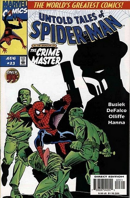 Cover of Untold Tales of Spider-Man (Vol 1) #23. One of 250,000 Vintage American Comics on sale from Krypton!