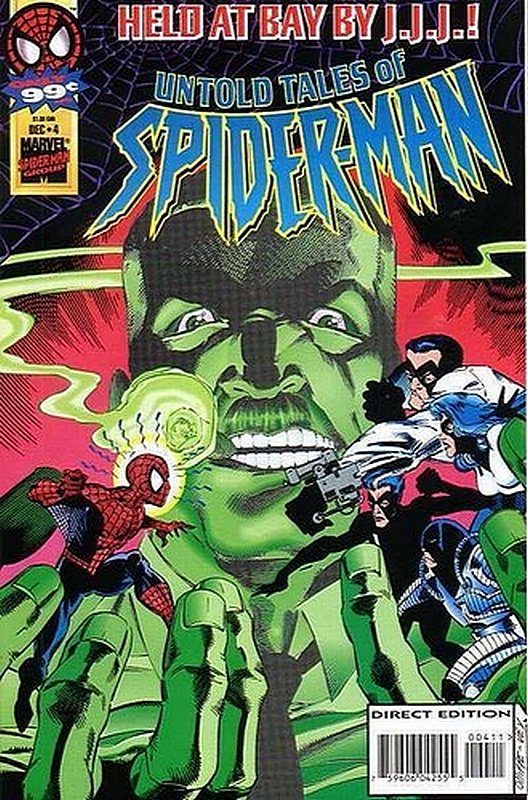 Cover of Untold Tales of Spider-Man (Vol 1) #4. One of 250,000 Vintage American Comics on sale from Krypton!