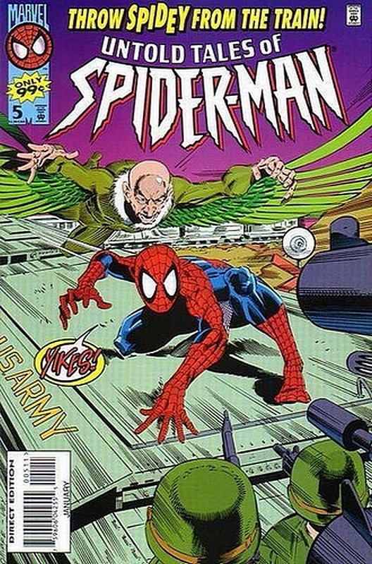 Cover of Untold Tales of Spider-Man (Vol 1) #5. One of 250,000 Vintage American Comics on sale from Krypton!