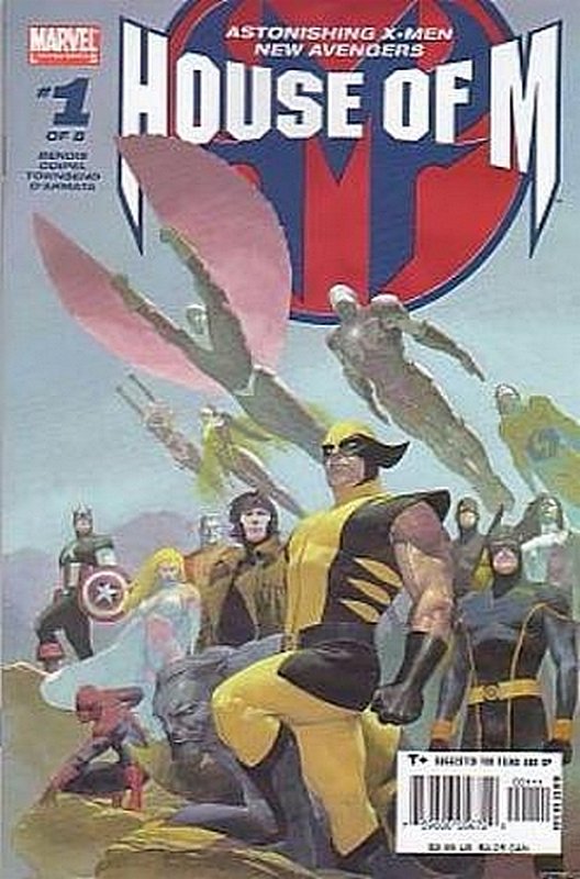 Cover of House of M (2005 Ltd) #1. One of 250,000 Vintage American Comics on sale from Krypton!