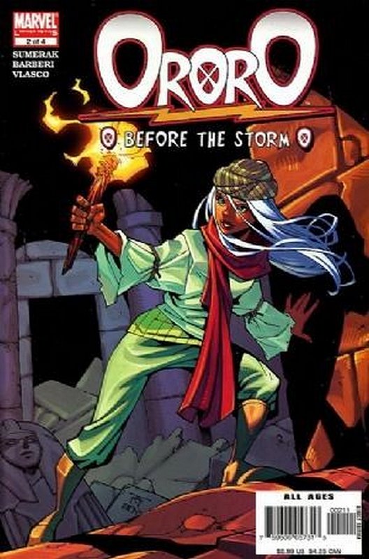 Cover of Ororo: Before the Storm (2005 Ltd) #2. One of 250,000 Vintage American Comics on sale from Krypton!