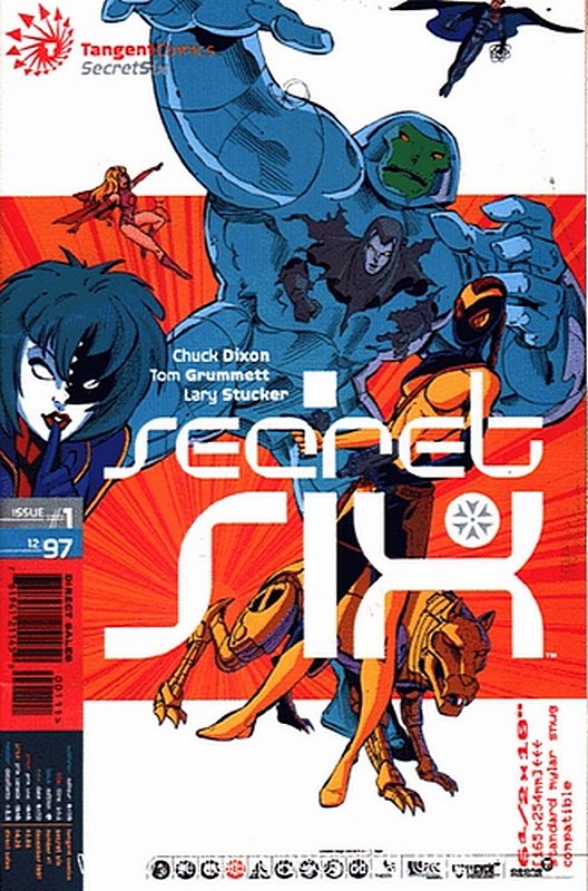 Cover of Tangent Comics: Secret Six (1997 One Shot) #1. One of 250,000 Vintage American Comics on sale from Krypton!