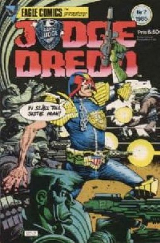 Cover of Judge Dredd (Eagle) (Vol 1) #11. One of 250,000 Vintage American Comics on sale from Krypton!