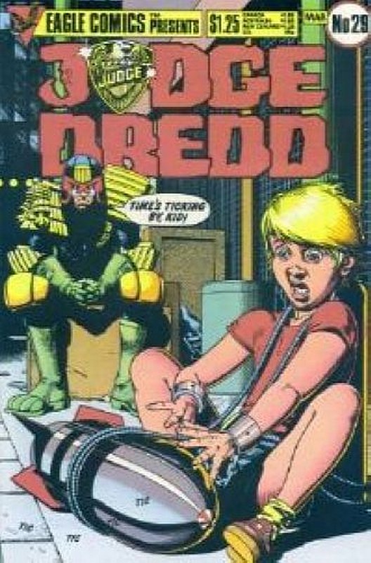 Cover of Judge Dredd (Eagle) (Vol 1) #29. One of 250,000 Vintage American Comics on sale from Krypton!