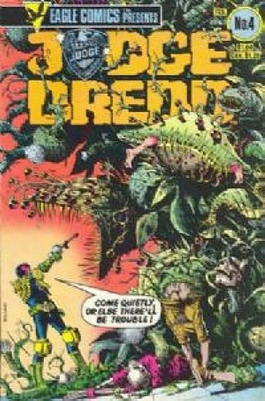 Cover of Judge Dredd (Eagle) (Vol 1) #4. One of 250,000 Vintage American Comics on sale from Krypton!