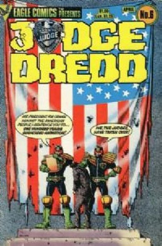 Cover of Judge Dredd (Eagle) (Vol 1) #6. One of 250,000 Vintage American Comics on sale from Krypton!
