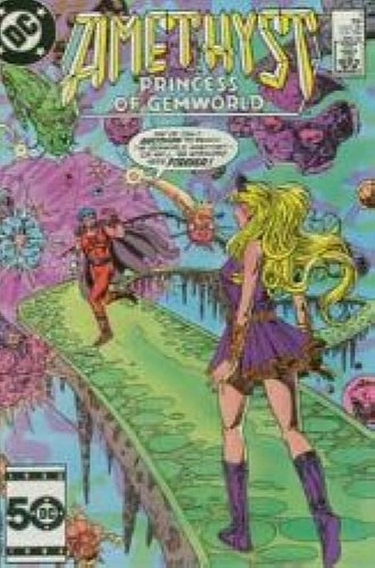 Cover of Amethyst (Vol 1) Princess of Gemworld #5. One of 250,000 Vintage American Comics on sale from Krypton!